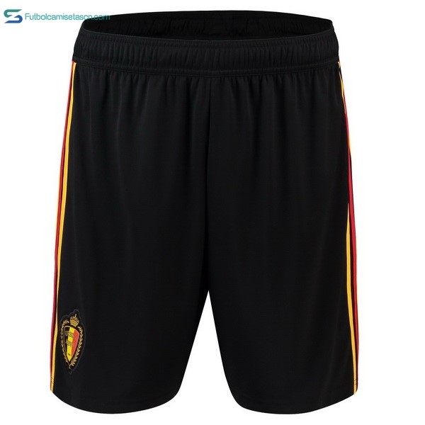 Pantalones Bélgica 2ª 2018 Negro